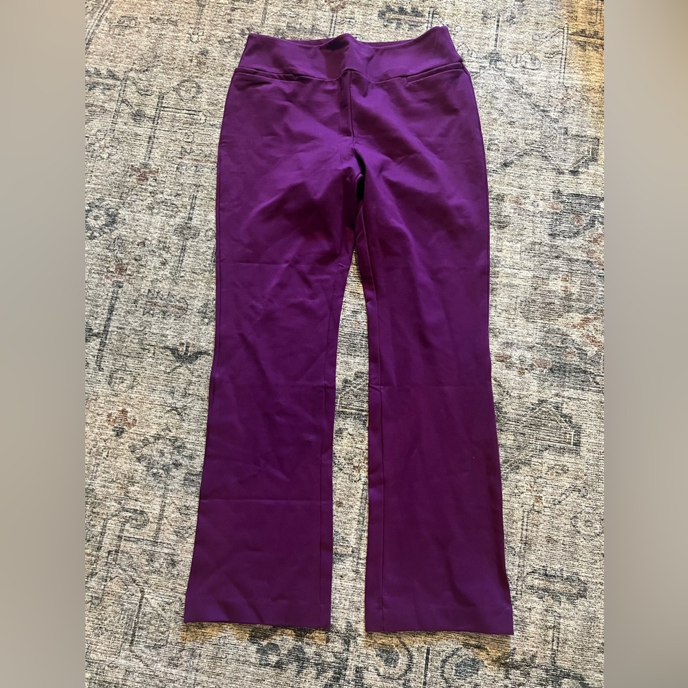 New York & Co Plum Slacks Women’s NWOT